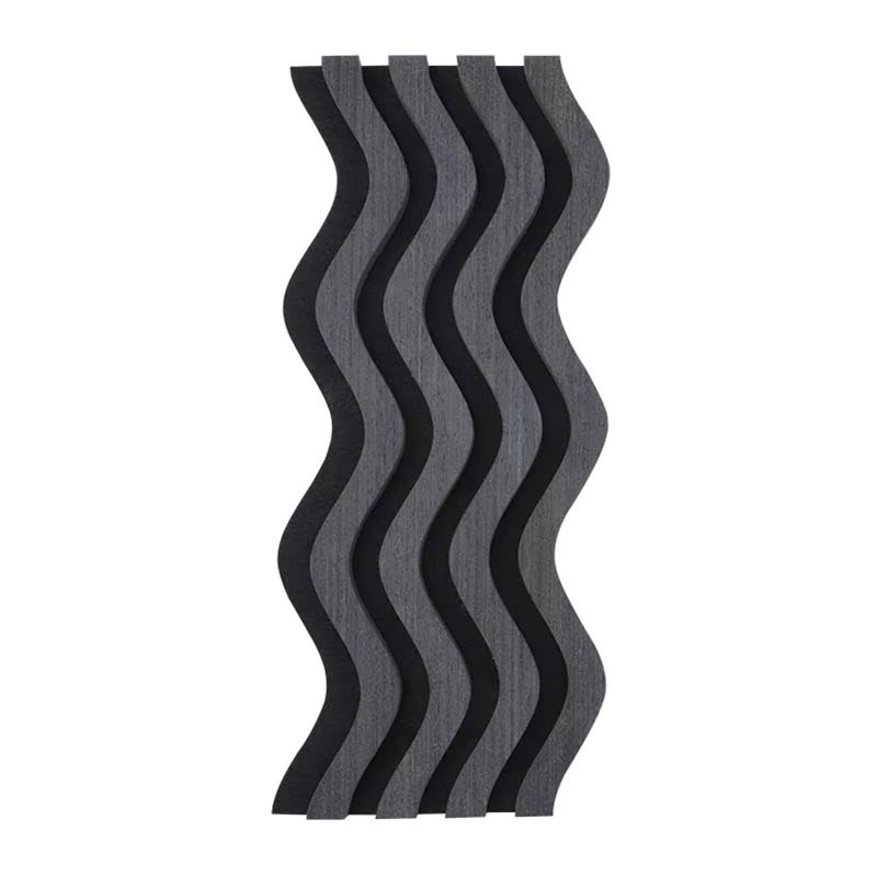 3D-vågade akustiska väggpaneler