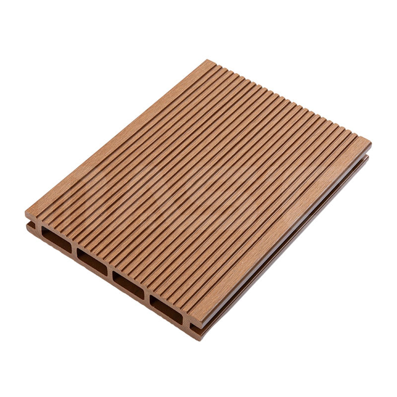 Dubbelsidig texturerad trälook, varpbeständig klassisk kompositträbräda 146 mm x 21 mm
