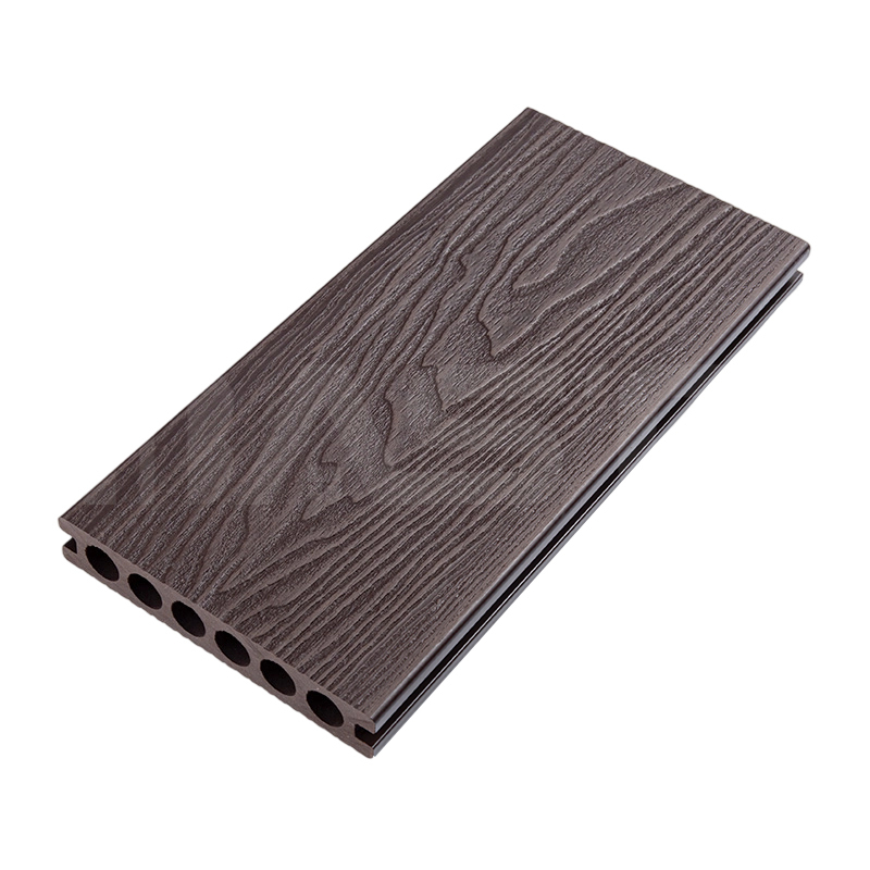 Dubbelsidig texturerad sprickskyddad djuppräglad kompositbräda 140 mm x 25 mm