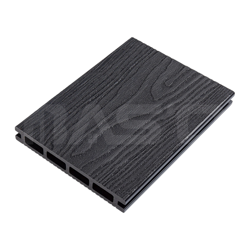 Halkfri slitstark UV-beständig 3D djuppräglad kompositbräda 146 mm x 21 mm