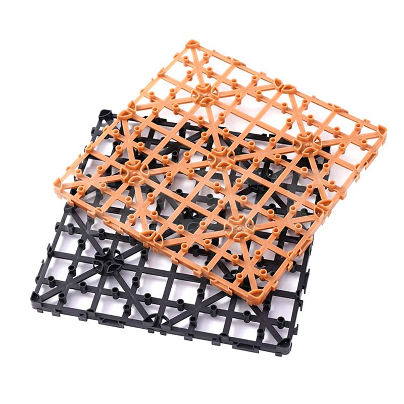 DIY Interlocking Plast Base för Golv 30cm x 30cm