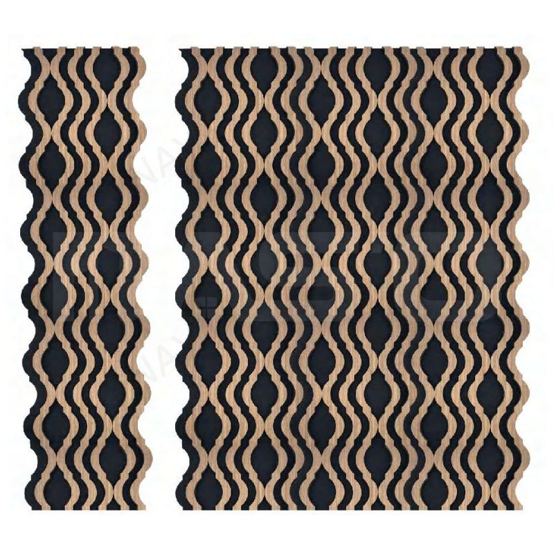 Allotype akustisk väggpanel – djuppräglad, ljudabsorberande